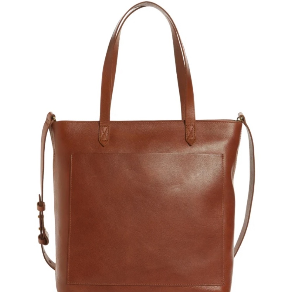 Madewell leather tote